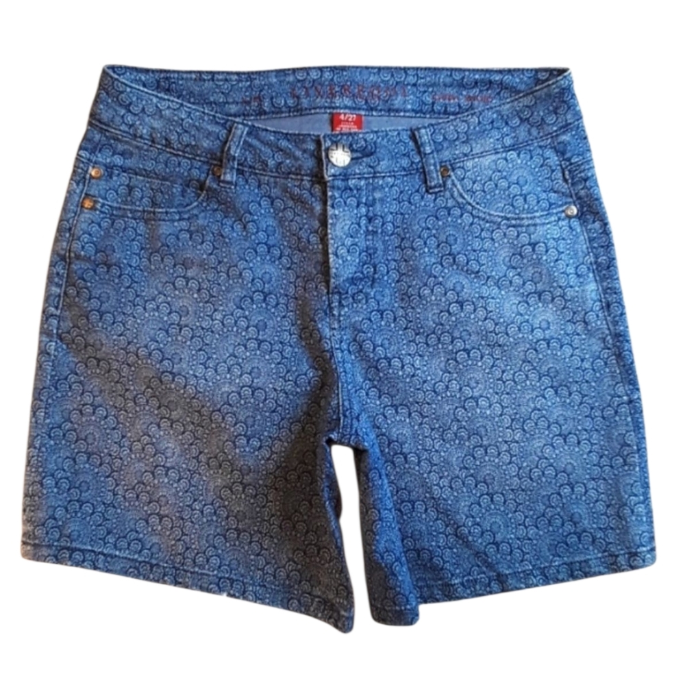 Liverpool Jeans Co. Linda Shorts with Stretch. Women's Size: W04/27x7L.